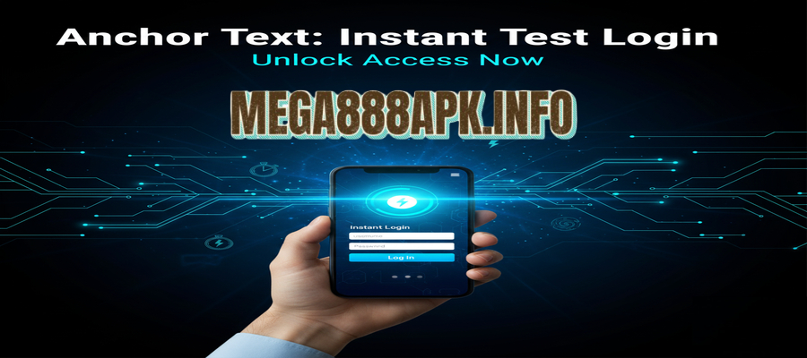 Anchor Text: Instant Test Login